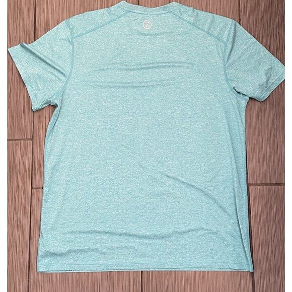 Life is Good Mens Linear Oceanview Blue Active SS Tee Size Large - Picture 5 of 7